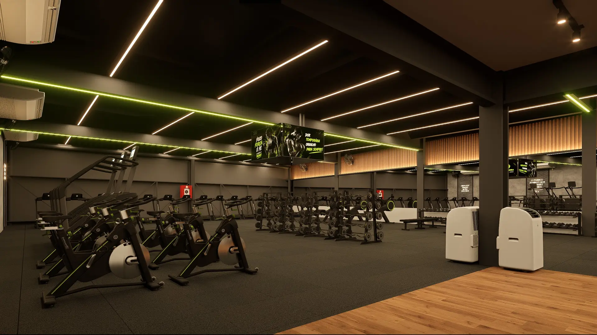 Área de cardio — MGF Unidade 3 — Atacado São Paulo