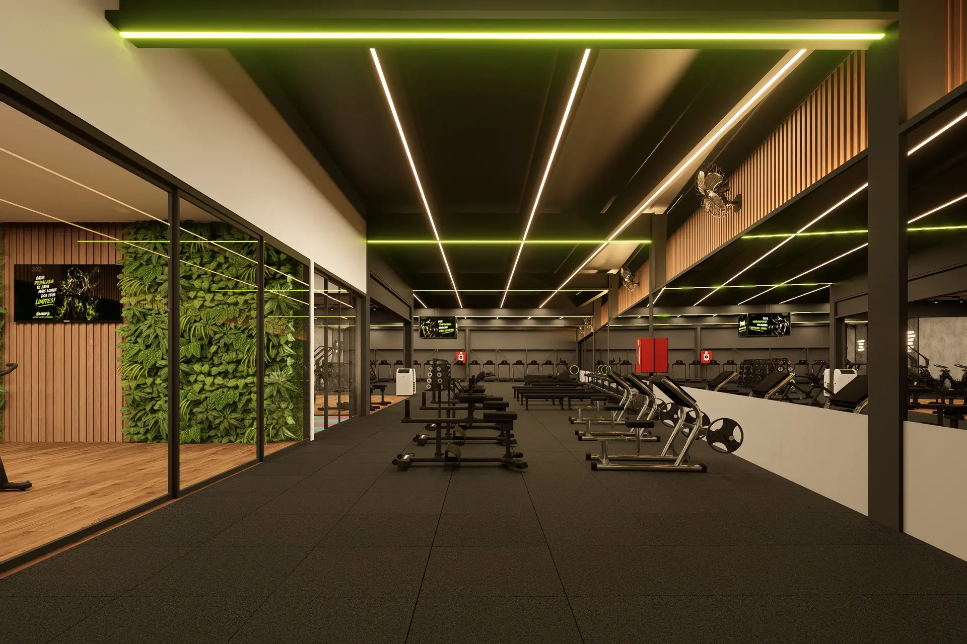 Sala de treino — MGF Unidade 3 — Atacado São Paulo
