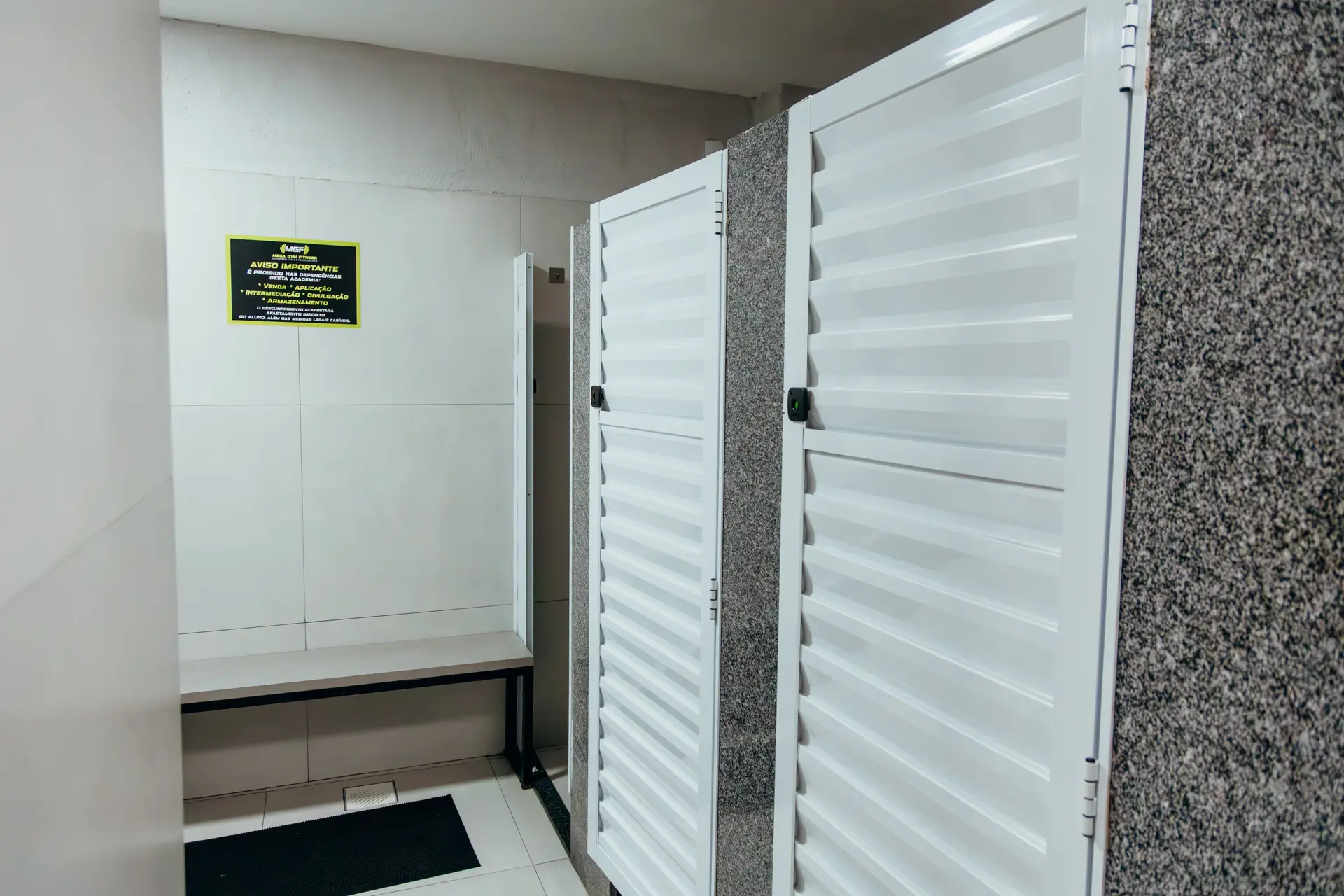 Vestiários — MGF Unidade 1 — Princesa Isabel